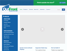 Tablet Screenshot of outfrontps.com